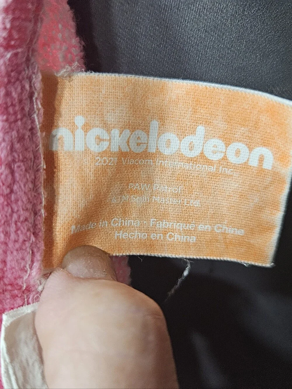 Paw Patrol Nickalodian Towel With Hand Pockets And Skye Hood